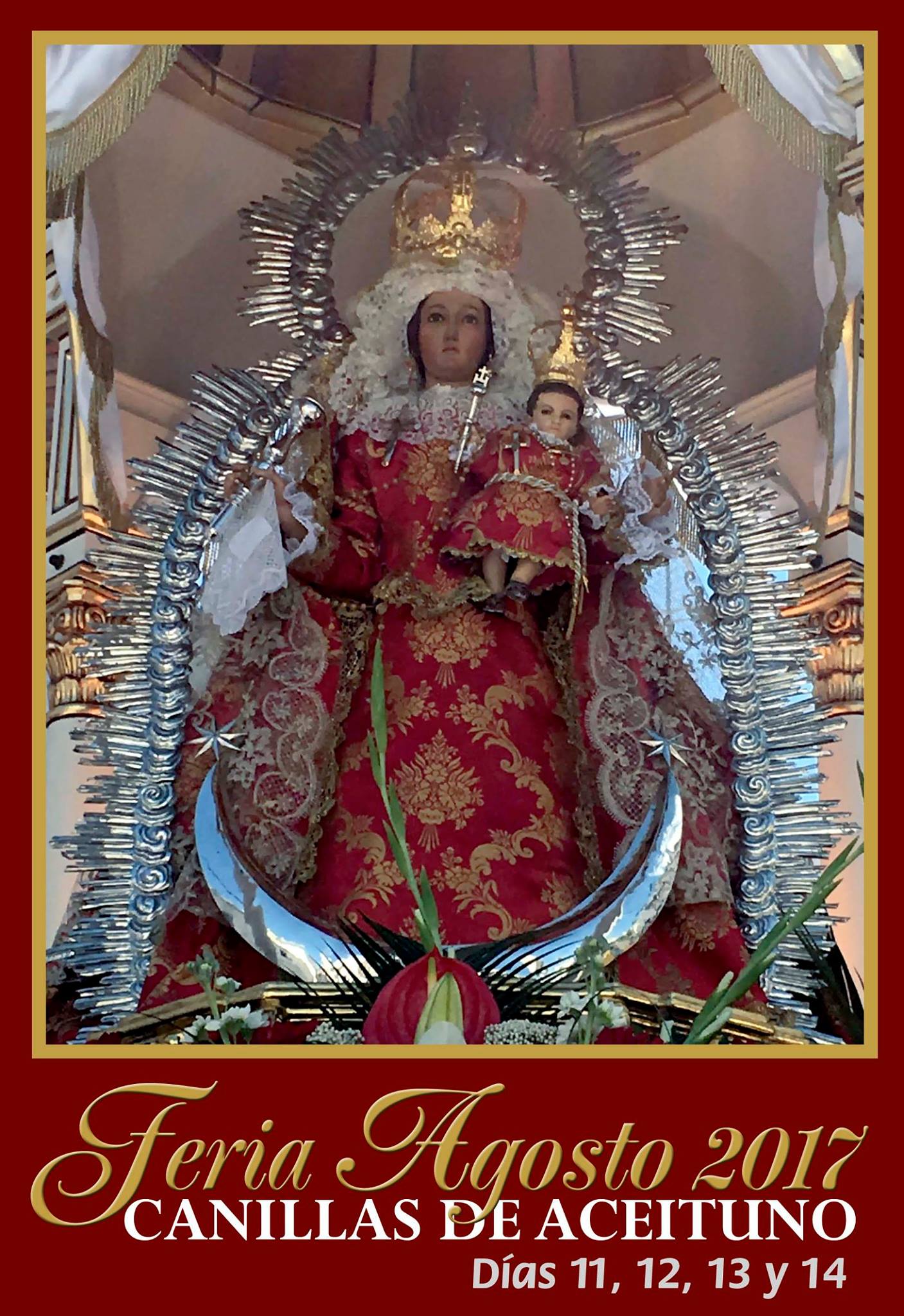 Fiestas en honor a la Virgen de la Cabeza 2017 Canillas de Aceituno